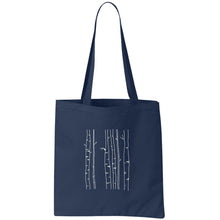 Load image into Gallery viewer, Blue Birch Tote | Blue Tree Tote | Blue Tote | Tree Tote
