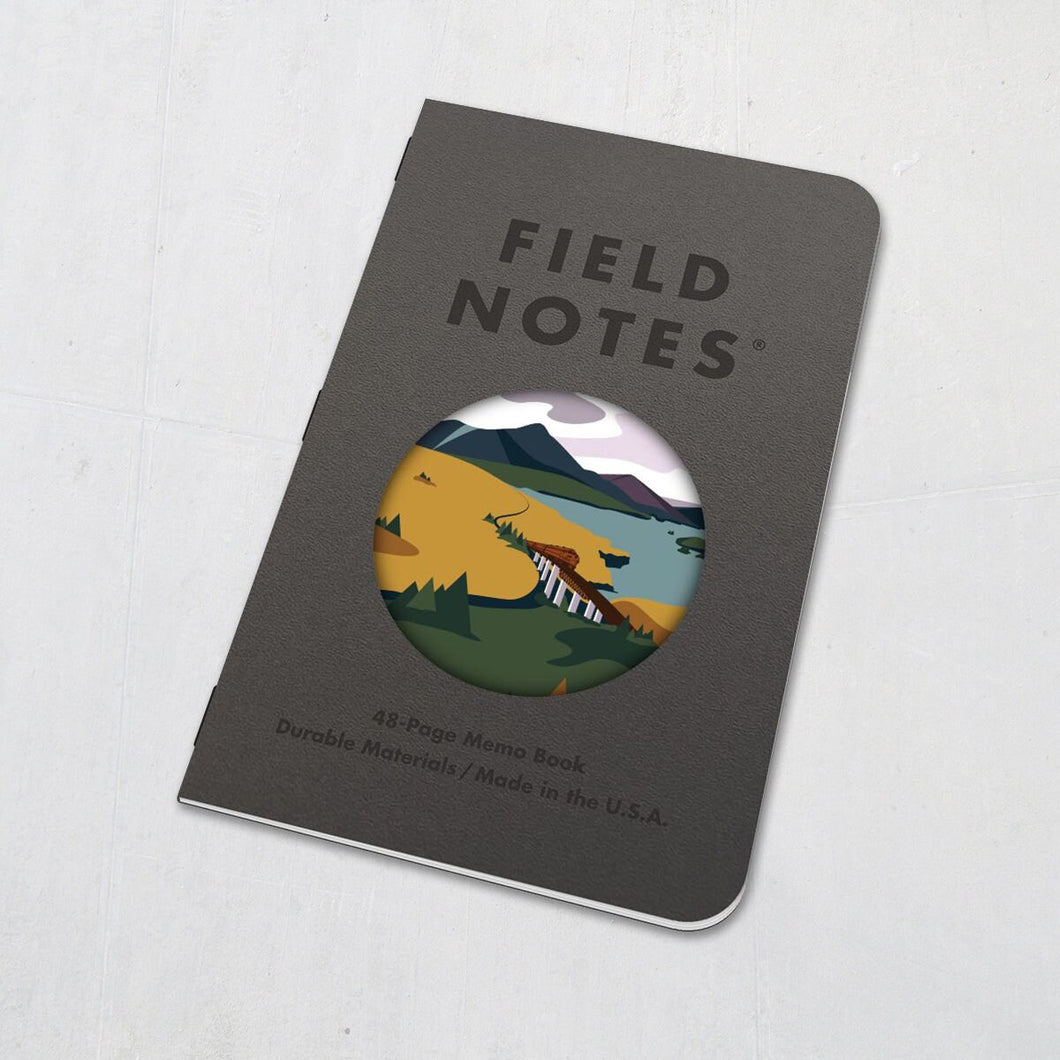 Field Notes Booklet Onawa Trestle Maine | Field Notes Journal Onawa Maine | Field Notes Book Maine | Custom Field Notes Book