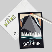 Load image into Gallery viewer, Maine Postcard 5&quot;x7&quot; | Katahdin Postcard | Mount Katahdin Postcard | Vintage Postcard
