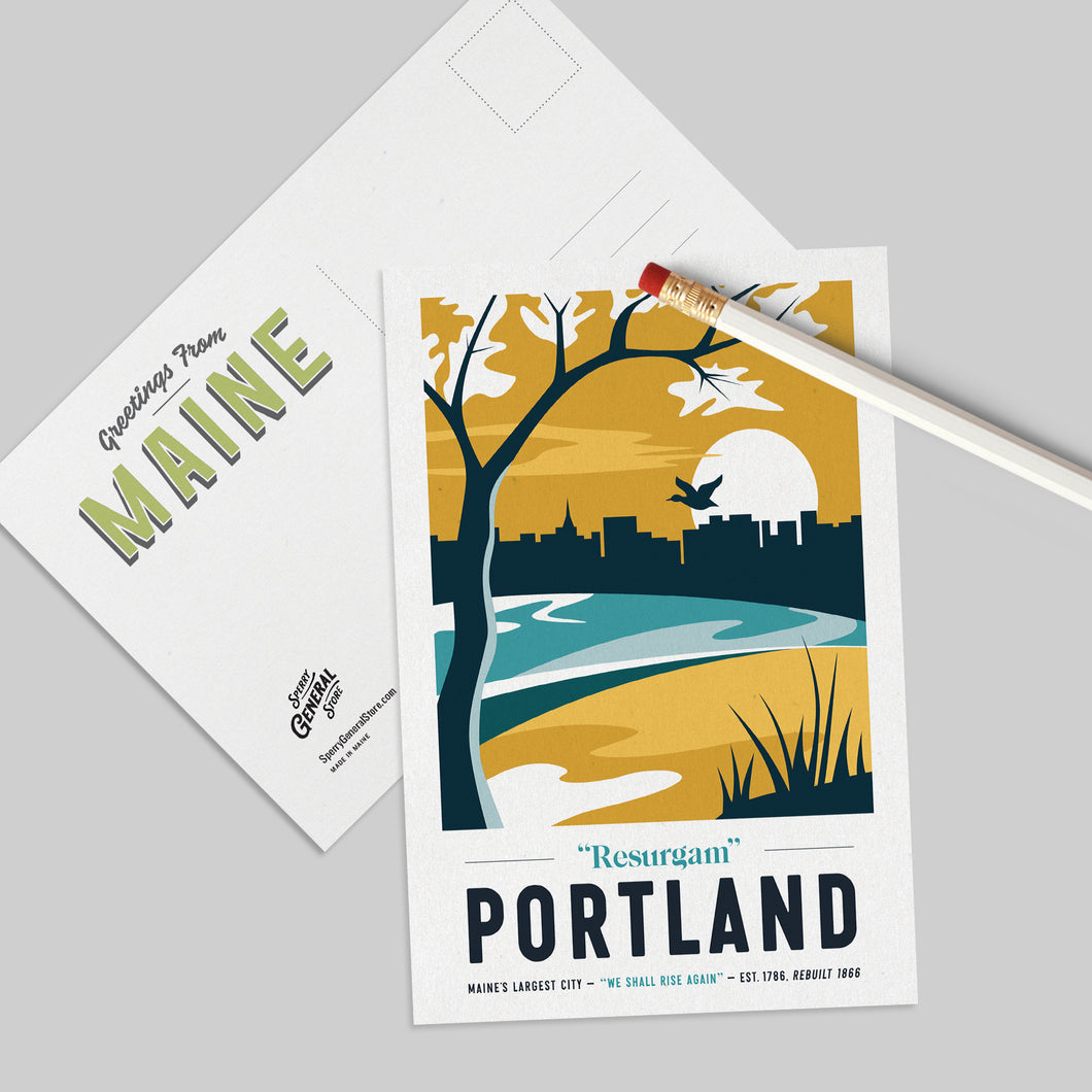 Portland Maine Postcard 5