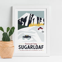 Load image into Gallery viewer, Sugarloaf Poster 16&quot;X24&quot; | Vintage Travel Poster | Sugarloaf Mountain Poster | Maine Poster | Sugarloaf Maine | Offset Print
