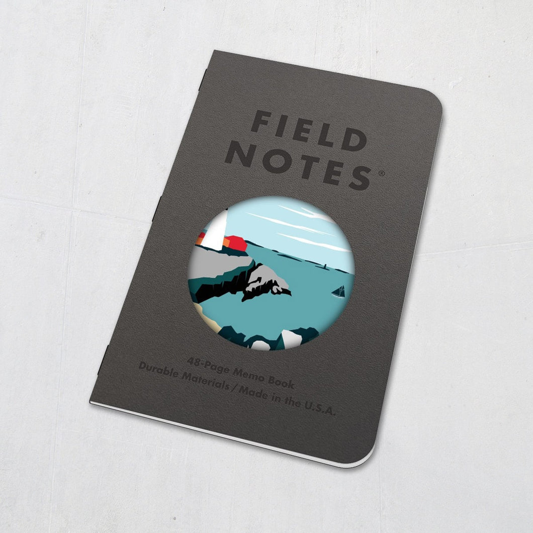 Field Notes Booklet Casco Bay Maine | Field Notes Journal Casco Bay | Field Notes Book Maine | Custom Field Notes Book