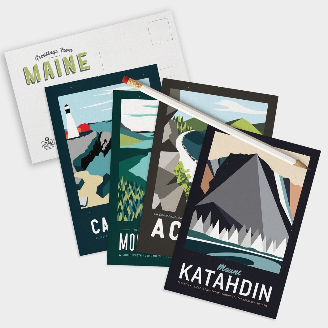 Maine Postcard Set 5