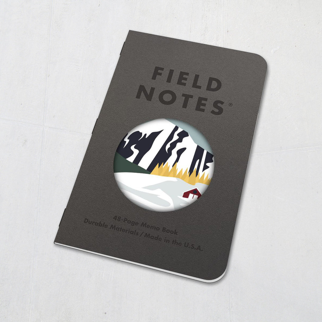 Field Notes Booklet Sugarloaf Maine | Field Notes Journal Sugarloaf Mountain | Field Notes Book Maine | Custom Field Notes Book